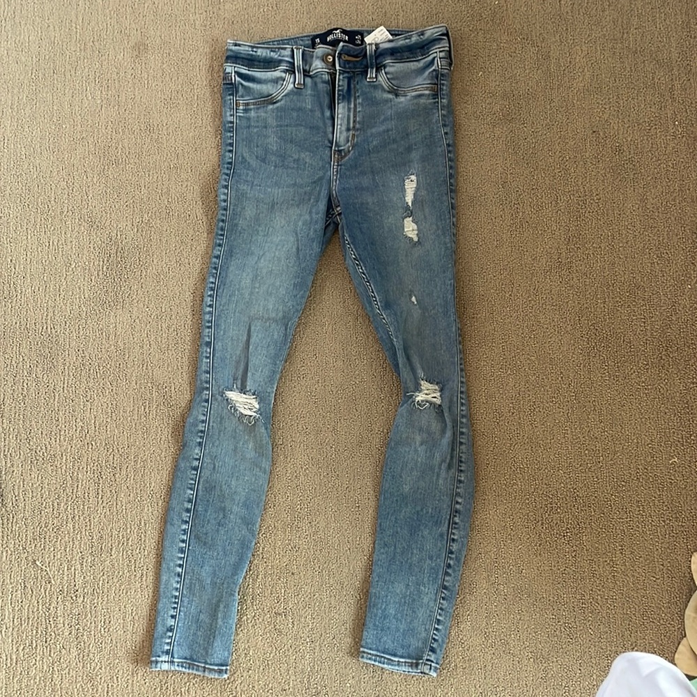 Hollister High rise crop jean leggings (advanced stretch)